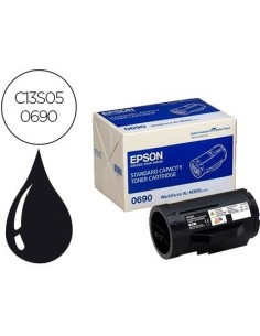 TONER EPSON 0690 WORKFORCE AL-M300 / AL-MX300 NEGRO 2.700 PAG