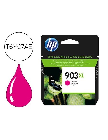 INK-JET HP 903XL OFFICEJET 6960 / 6970 MAGENTA 825 PAGINAS