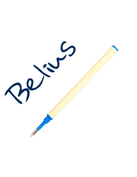 RECAMBIO ROLLER BELIUS SERIE NUREMBERG TINTA AZUL