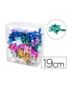 LAZOS FANTASIA LIDERPAPEL 19 MM CAJA DE 50 UNIDADES