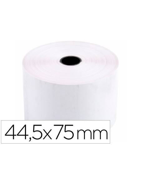 ROLLO SUMADORA Q-CONNECT ELECTRO 44,5 MM ANCHO X 75 MM DIAMETRO SIN BISFENOL A