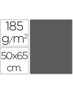 CARTULINA GUARRO GRIS PLOMO -50X65 CM -185 GR