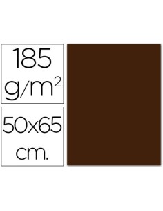 CARTULINA GUARRO MARRON/CHOCOL -50X65 CM -185 GR