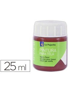 PINTURA PARA TELA LA PAJARITA ROJO INGLES 25 ML