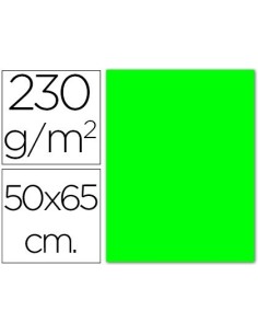 CARTULINA FLUORESCENTE VERDE 50X65 CM
