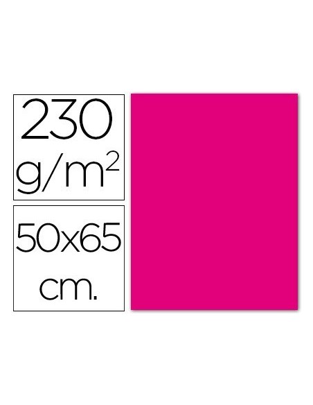 CARTULINA FLUORESCENTE MAGENTA 50X65 CM