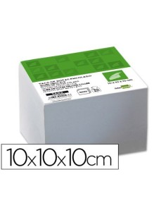 TACO PAPEL LIDERPAPEL ENCOLADO 100X100X100 MM BLANCO 80 GR
