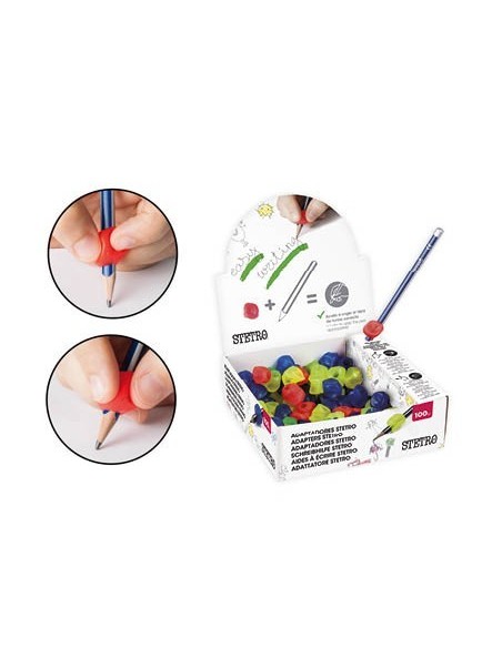 ADAPTADOR LAPIZ LIDERPAPEL STETRO CAJA DE 100 UNIDADES