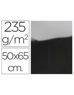 CARTULINA LIDERPAPEL 50X65 CM 235G/M2 METALIZADA PLATA