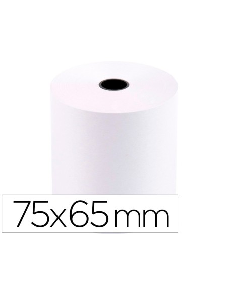 ROLLO SUMADORA Q-CONNECT ELECTRO 75 MM ANCHO X 65 MM DIAMETRO SIN BISFENOL A