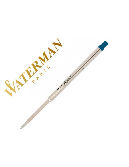 RECAMBIO BOLIGRAFO WATERMAN STANDAR MAXIMA 53426 AZUL