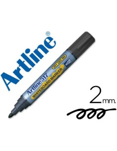 ROTULADOR ARTLINE PIZARRA EK-517 NEGRO -PUNTA REDONDA 2 MM -TINTA DE BAJO OLOR