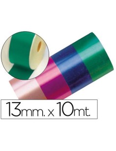 CINTA FANTASIA 10 MT X 13 MM VERDE