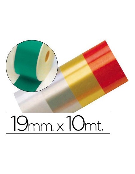 CINTA FANTASIA 10 MT X 19 MM VERDE