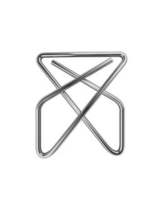 CLIPS PAJARITA Q-CONNECT NIQUELADOS CAJA DE 50 UNIDADES