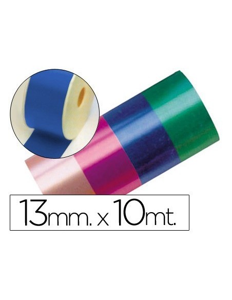 CINTA FANTASIA 10 MT X 13 MM AZUL