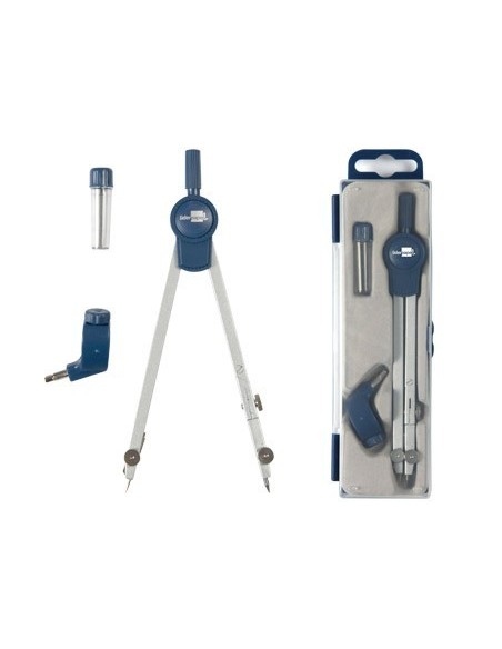 COMPAS LIDERPAPEL ARTICULADO CON ADAPTADOR UNIVERSAL