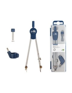 COMPAS LIDERPAPEL ARTICULADO -CON ADAPTADOR UNIVERSAL