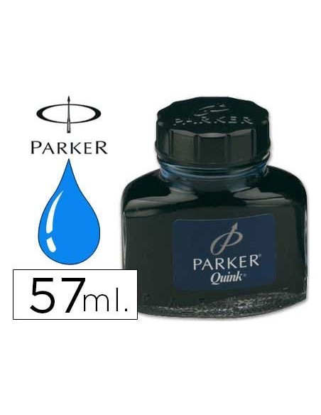TINTA ESTILOGRAFICA PARKER AZUL PERMANENTE FRASCO