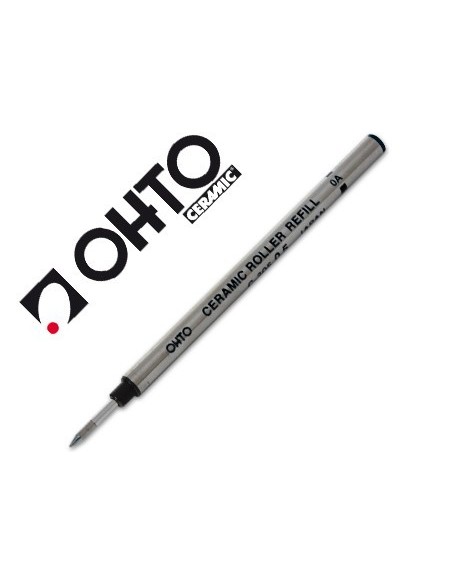 RECAMBIO ROTULADOR ROLLER OHTO 0.5 NEGRO