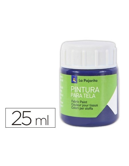 PINTURA PARA TELA LA PAJARITA AZUL VICTORIA 25 ML