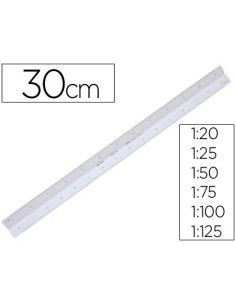 ESCALA FABER PLASTICO 153-A -1:20-25-50-75-100-125