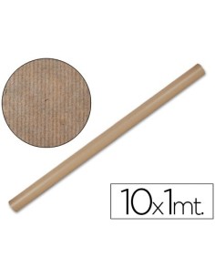 PAPEL KRAFT LIDERPAPEL MARRON ROLLO 10X1 MT