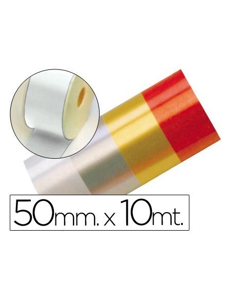 CINTA FANTASIA 10 MT X 50 MM BLANCO