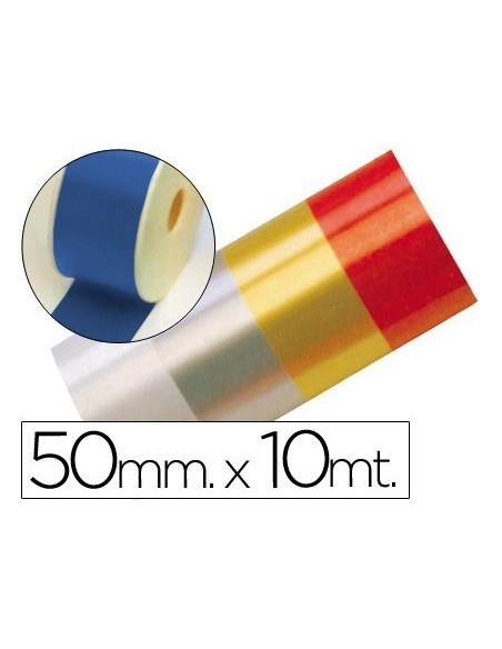 CINTA FANTASIA 10 MT X 50 MM AZUL