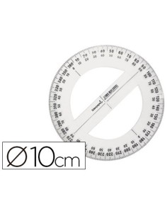 CIRCULO PLASTICO LIDERPAPEL 10 CM