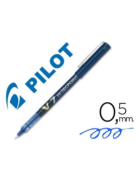 ROTULADOR PILOT PUNTA AGUJA V-7 AZUL 0.7 MM
