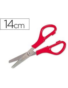 TIJERA ESCOLAR LIDERPAPEL PS-52-D CON FUNDA 14 CM COLORES SURTIDOS