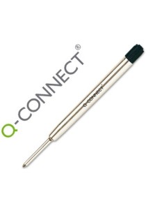 RECAMBIO BOLIGRAFO Q-CONNECT TIPO PARKER NEGRO