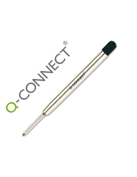 RECAMBIO BOLIGRAFO Q-CONNECT TIPO PARKER NEGRO