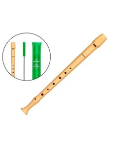 FLAUTA HOHNER 9508 COLOR MARFIL FUNDA VERDE