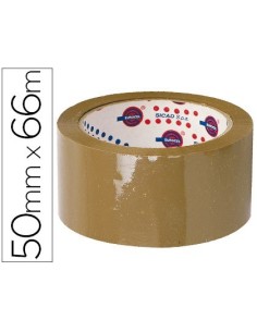 CINTA ADHESIVA EUROCEL POLIPROPILENO HAVANA 66 MT X 50 MM PARA EMBALAJE