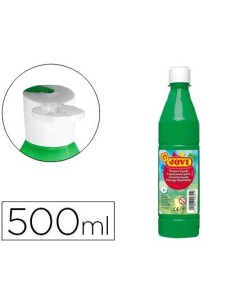 TEMPERA LIQUIDA JOVI ESCOLAR 500 ML VERDE MEDIO
