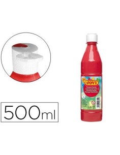 TEMPERA LIQUIDA JOVI ESCOLAR 500 ML BERMELLON