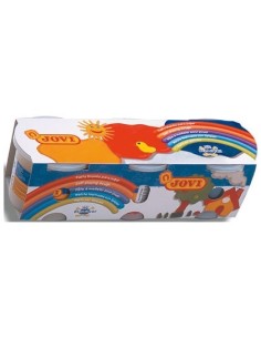 PASTA BLANDIVER 403 -ROJO AMARILLO AZUL -CAJA CON 3 BOTES