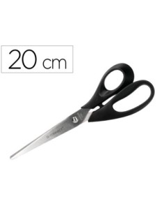 TIJERA OFICINA Q-CONNECT INOXIDABLE 8" 20 CM BLISTER