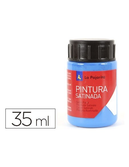 PINTURA LATEX LA PAJARITA CYAN 35 ML