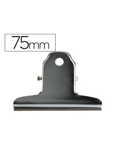 PINZA METALICA Q-CONNECT 75 MM