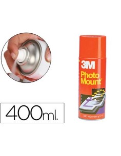 PEGAMENTO 3M SPRAY PHOTO MOUNT ADHESIVO PERMANENTE BOTE DE 400 ML