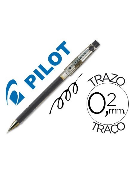 BOLIGRAFO PILOT PUNTA AGUJA G-TEC-C4 NEGRO