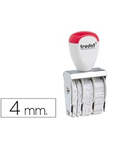 FECHADOR TRODAT 1010 CON BANDA INCLUIDO DIA-MES-AÑO 4 MM