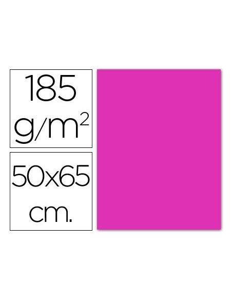 CARTULINA GUARRO FUCSIA -50X65 CM -185 GR