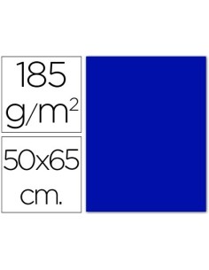 CARTULINA GUARRO AZUL ULTRAMAR -50X65 CM -185 GR