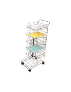 CARRITO CORRESPONDENCIA METAL 6 BANDEJAS