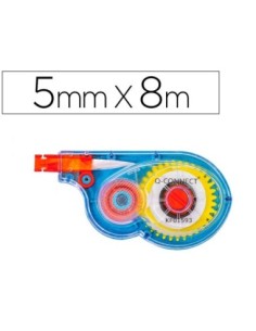 CORRECTOR Q-CONNECT CINTA BLANCO 5 MM X 8 M