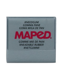 GOMA DE BORRAR MAPED MIGA DE PAN PARA CARBONCILLO CAJA DE 18 UNIDADES